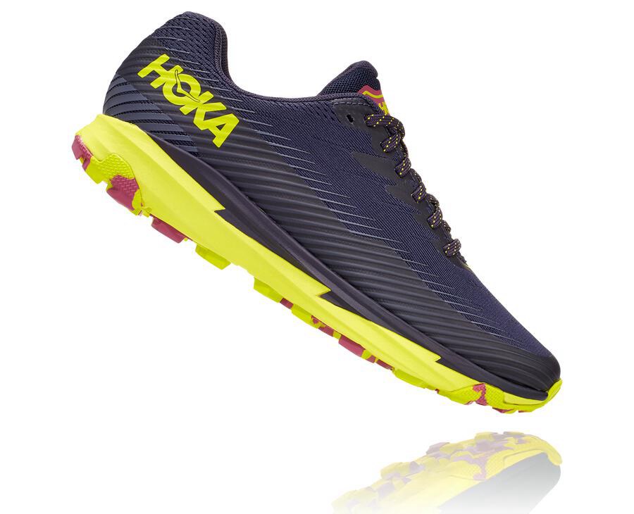 Trail Shoes Womens - Hoka One One Torrent 2 - Navy - YFVBRWP-06